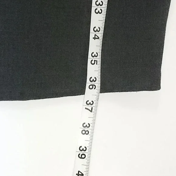 Armani Exchange Dress Women's Size Small Gray Black Knee Length 3/4 Sleeve - Picture 12 of 12